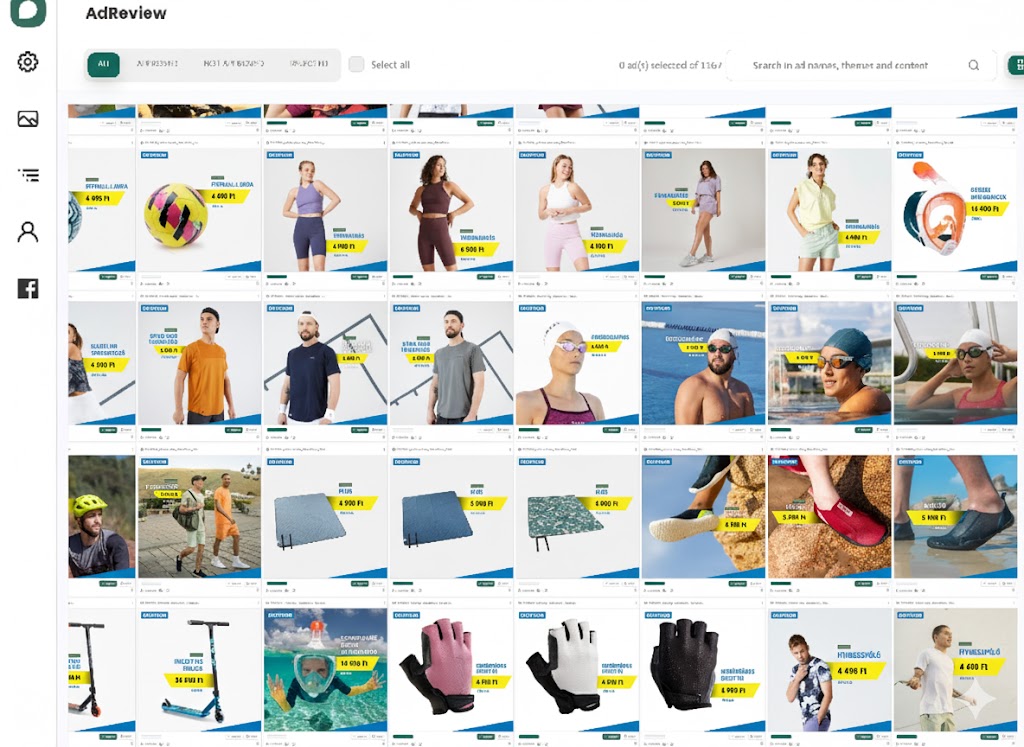 Illustration of digital noise and brand competition